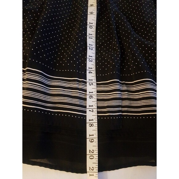 Loft Womens Skirt Size 8 Silk Pleated Business Wear Corporate Corpcore Office - Picture 8 of 9